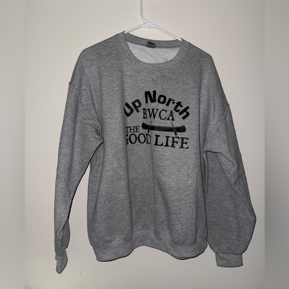 Grey sweatshirt